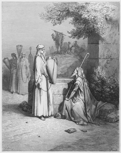 Eliezer e Rebecca da Gustave Dore